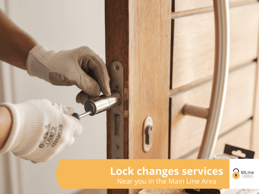 professional lock changes in main line area