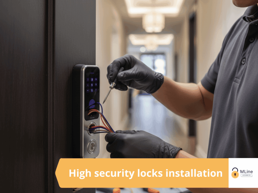 high security locks installation