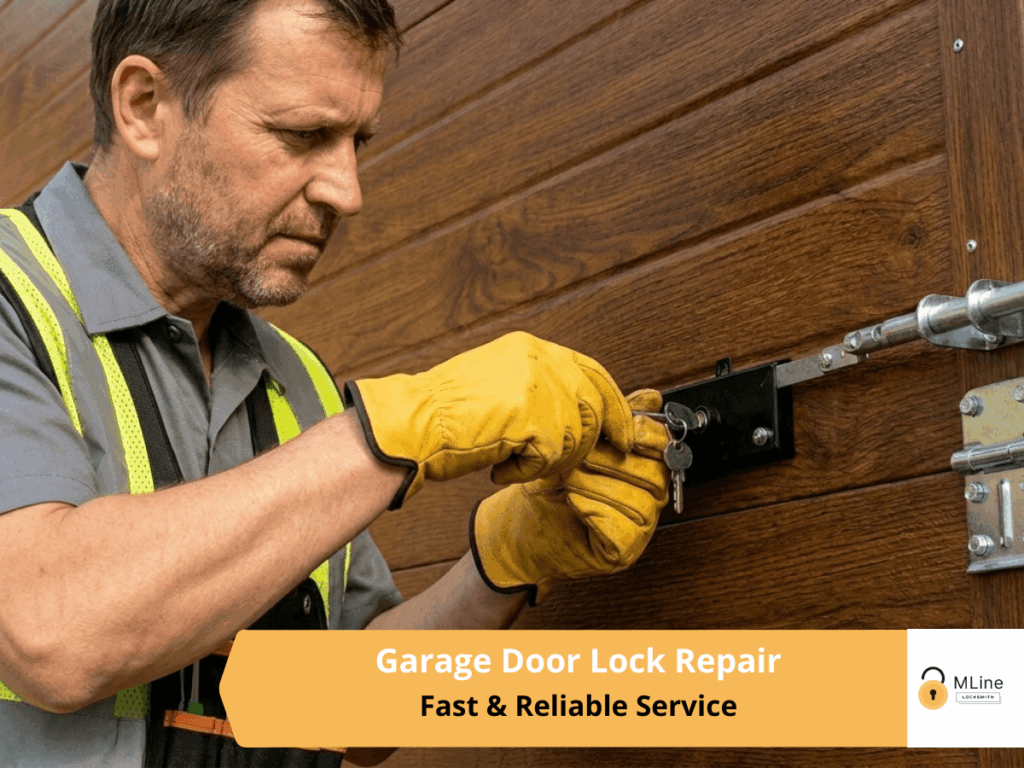 garage door lock repair service