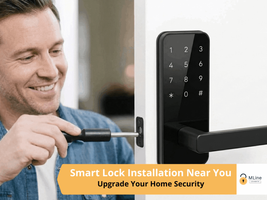 smart lock installation